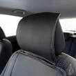 Perna scaun imitatie piele cu bile, 147x68cm, suport lombar si tetiera, neagra, 03649 Amio