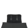 Husa scaun imitatie piele, neagra cu cusatura alba, cu buzunare fata-spate, Premium Prestige, SCA010W SwissDrive