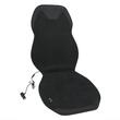 Perna scaun cu incalzire, 12V, plush si piele sintetica perforata, 3 trepte de viteza, neagra, SHAWN, 04083 Compass
