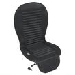 Perna scaun cu ventilatie, 12V, textil, 3 trepte de viteza, negru, Groove Air, 04081 Compass