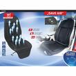 Perna scaun cu ventilatie, 12V, textil si piele sintetica, 3 trepte de viteza, negru, Dave Air, 04083 Compass