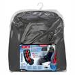 Perna scaun cu ventilatie si incalzire, 12V, textil si piele sintetica, 3 trepte de viteza, negru, Seasons, 04080 Compass
