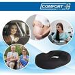 Perna rotunda cu spuma memorie, 43x34.5cm, tip gogoasa, Comfort+, RK19006 Car+