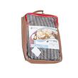 Set huse auto, 2 locuri, stofa, negru cu gri, DLZ10, Dealiz 