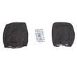 Set huse auto, 2 locuri, stofa, negru cu gri, DLZ10, Dealiz 