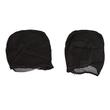 Set huse auto, 2 locuri, stofa , negru cu rosu, DLZ11, Dealiz 