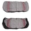 Set huse auto stofa, universale, negru, alb cu rosu  DLZ54 Dealiz 