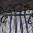 Set huse auto stofa, universale, negru, alb cu albastru, Dealiz