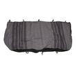 Set huse auto, stofa, Dacia Logan, 5 locuri, 2 cu 3, negru cu alb, dungi gri, DLZ51, Dealiz 