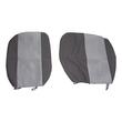 Set huse auto, universale, dedicate Suzuki Vitara, negru cu gri, DLZ52 Dealiz