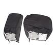 Set huse auto, universale, dedicate Suzuki Vitara, negru cu gri, DLZ52 Dealiz