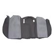 Set huse auto, universale, dedicate Suzuki Vitara, negru cu gri, DLZ52 Dealiz