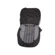 Set husa scaun microbus, autoutilitara, VAN 3 locuri (2+1) stofa, negru cu albastru si gri, DLZ30 Dealiz