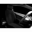 Set huse auto pentru 1 scaun cu tetiera, negru, airbag, Unicorn FUND95N Car+