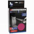 Set huse auto pentru 1 scaun cu tetiera, roz cu negru, airbag, Unicorn FUND95P Car+