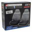 Set 4 huse auto scaune fata, Milan SCM004G Car+