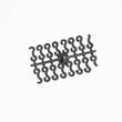 Set huse auto 2 scaune, fata - maieu, groase material OEM, negru cu gri, DLZ04 Dealiz