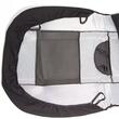 Set huse auto 2 scaune, fata - maieu, groase material OEM, negru cu gri, DLZ04 Dealiz