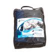 Set huse auto 2 scaune, fata - maieu, groase material OEM, negru cu albastru, DLZ05 Dealiz