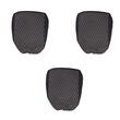 Set husa scaun VAN 3 locuri (2+1) groase, material OEM, negru cu gri, DLZ35 Dealiz