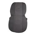 Set husa scaun VAN 3 locuri (2+1) groase, material OEM, negru cu gri, DLZ35 Dealiz