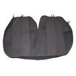 Set husa scaun VAN 3 locuri (2+1) groase, material OEM, negru cu gri, DLZ35 Dealiz