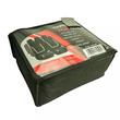 Set huse auto universale, negru cu gri, HSA003