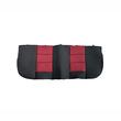 Set huse auto premium, bancheta spate fractionata, rosu cu negru, F3001-P28