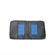 Set huse auto premium, bancheta spate fractionata, albastru cu negru, F3001-P29
