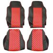 Set huse scaun Man TGA 460-480 (08-15) Rosu LKW-011-red Capali