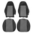 Set huse scaun Volvo FH E6 16-20 negre Capali  LKW-015-grey
