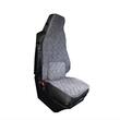Set 2 huse scaune camion universale, gri, material catifea, PKR039 ARS