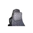 Set 2 huse scaune camion universale, gri, material catifea, PKR039 ARS