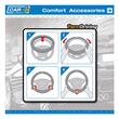 Husa volan 39-41cm, piele perforata, marimea L, 4X4, SUV, Truck series P505171 Car+