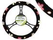 Husa volan 37-39cm model floral, 86355 Carmotion 