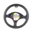 Husa volan 37 - 39cm imitatie piele perforata, neagra SoftComfort 603.10 Heyner