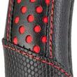 Husa volan 37-39cm imitatie piele neagra, cu buline rosii, Luxury 42926 Carco