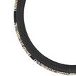 Husa volan 37-39cm, imitatie piele, neagra cu tesatura traditionala, Patch Work, 04169 Amio