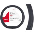 Husa volan 37-39cm neagra, sport, forma D-SHAPE, SWC-22-M, 02304 Amio