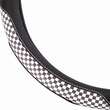 Husa volan 37-39cm negru cu alb, SWC-39-M 02812 Amio