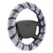 Husa volan 37-39cm, pufoasa lemur albastra, Compass 31480