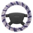 Husa volan 37-39cm, pufoasa lemur albastra, Compass 31480
