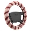 Husa volan 37-39cm, pufoasa Lemur roz, Compass 31481