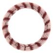 Husa volan 37-39cm, pufoasa Lemur roz, Compass 31481