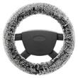 Husa volan 37-39cm, pufoasa Denisa gri, Compass 31470