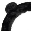 Husa volan 37-39cm neagra, pufoasa, Bear Ears, 04167 Amio
