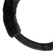 Husa volan 37-39cm neagra, pufoasa, Bear Ears, 04167 Amio