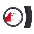 Husa volan 37-39cm, imitatie piele perforata, neagra, 01378 Amio