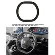 Husa volan sport, imitatie piele, forma DD-SHAPE, Perfect Fit, Peugeot 208, 508, 3008, 5008, 2505DD9 SwissDrive 