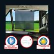 Parasolar jaluzea tip rulou laterale 40x50, 2 fete alb / negru CLD4351 CAR+